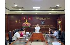 Nội dung họp Ban Thường vụ Đảng uỷ Trường phiên định kỳ tháng 8/2023
