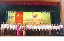 Danh sách Ban Chấp hành Đảng bộ Trường khoá XXXI, nhiệm kỳ 2015-2020