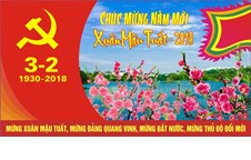 Kế hoạch tổ chức các hoạt động kỷ niệm 88 năm Ngày thành lập Đảng 3/2/1930 - 3/2/2018) và đón Tết 2018