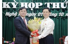 Đồng chí Thái Thanh Quý được bầu giữ chức Chủ tịch Ủy ban nhân dân tỉnh Nghệ An