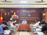  Nội dung họp Ban Thường vụ Đảng uỷ Trường phiên đột xuất tháng 3/2022