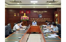 Nội dung họp Ban Thường vụ Đảng uỷ Trường phiên tháng 4/2023